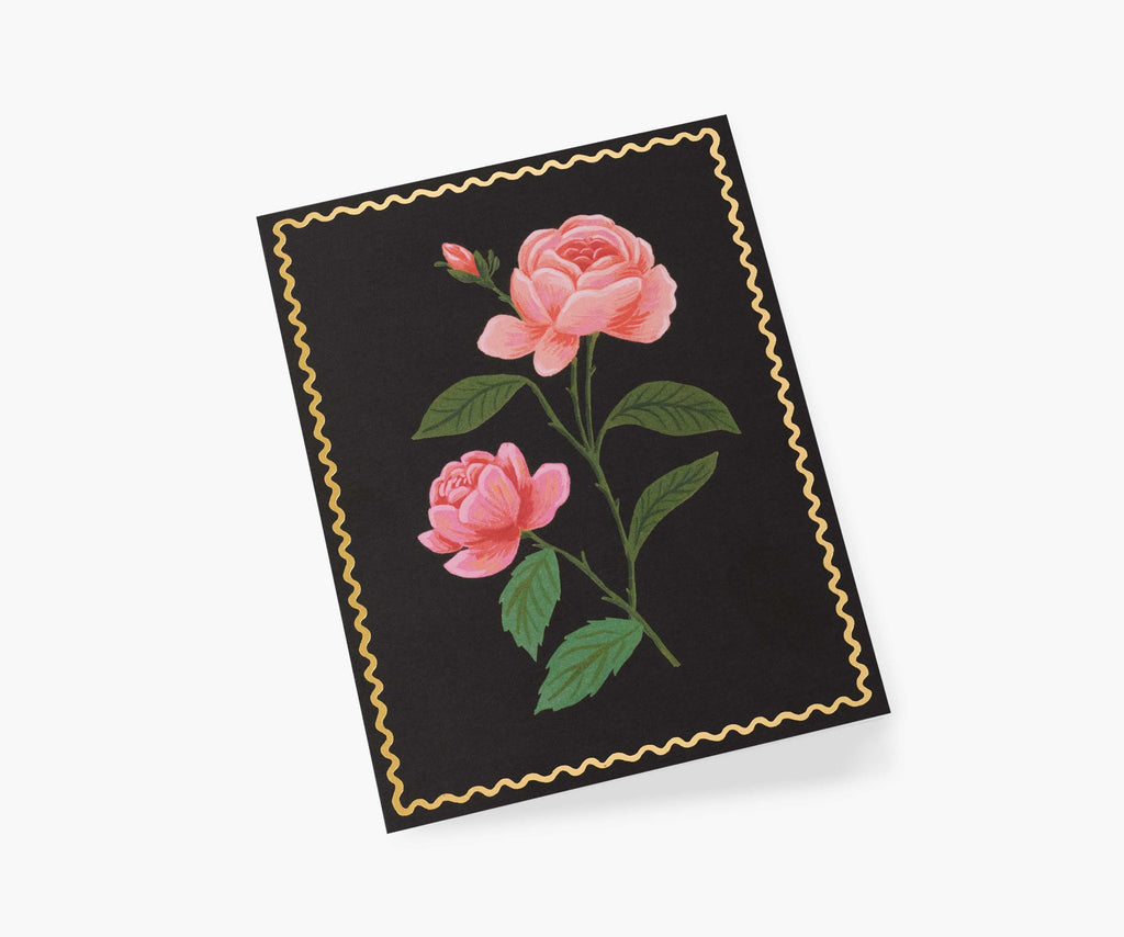Pink Rose Everyday Card - Single Card