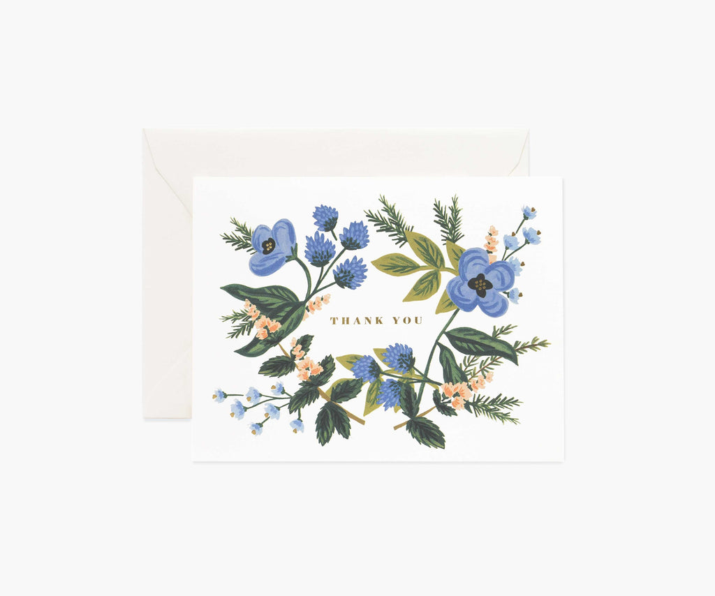 Thank You Bouquet Thank You Card - Single Card