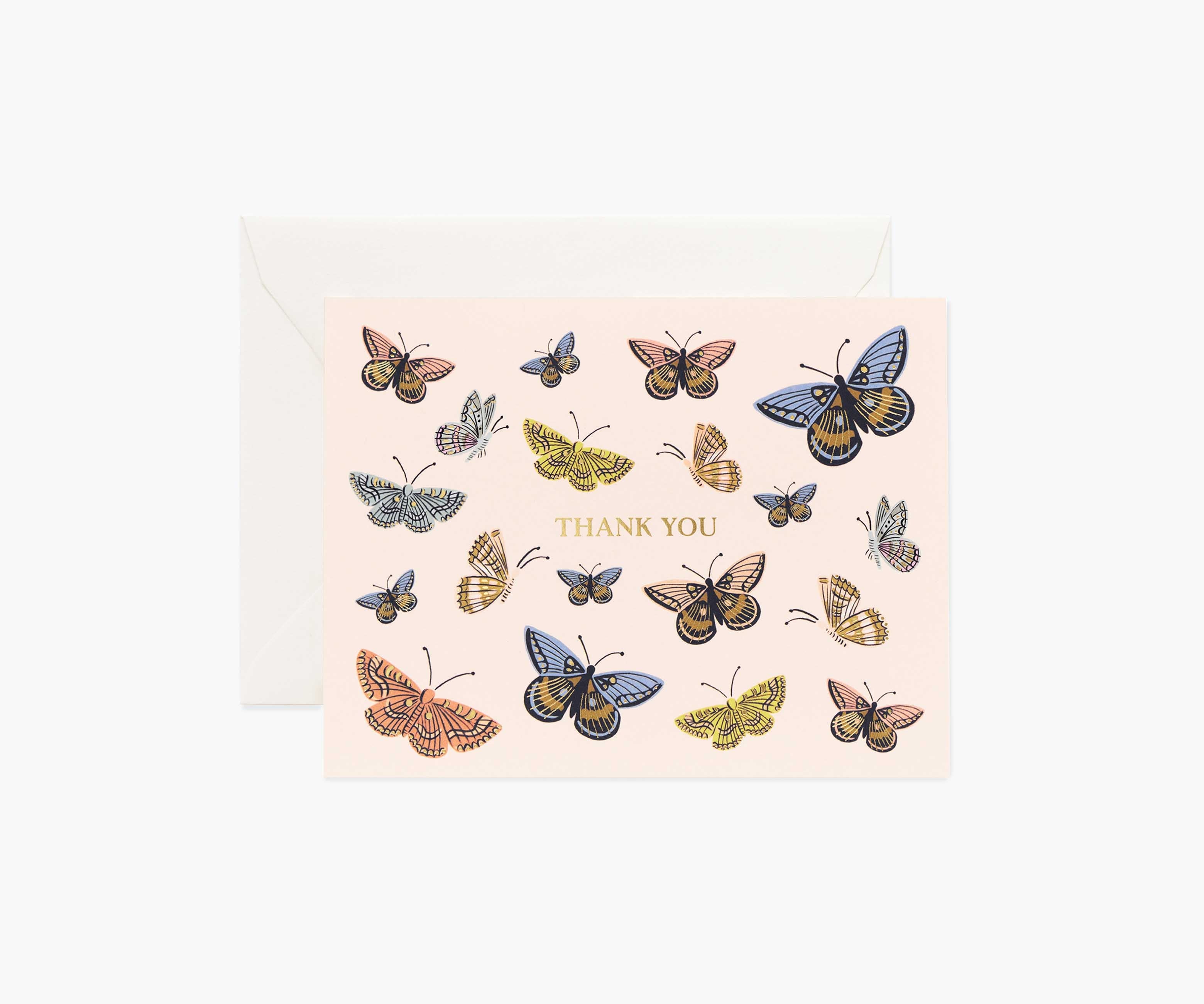 Monarch Thank You Card - Single Card