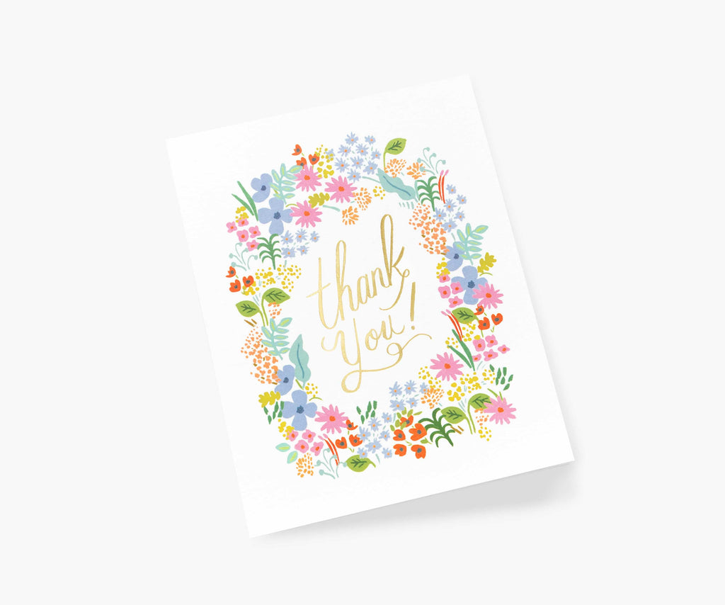 Prairie Thank You Card - Single Card