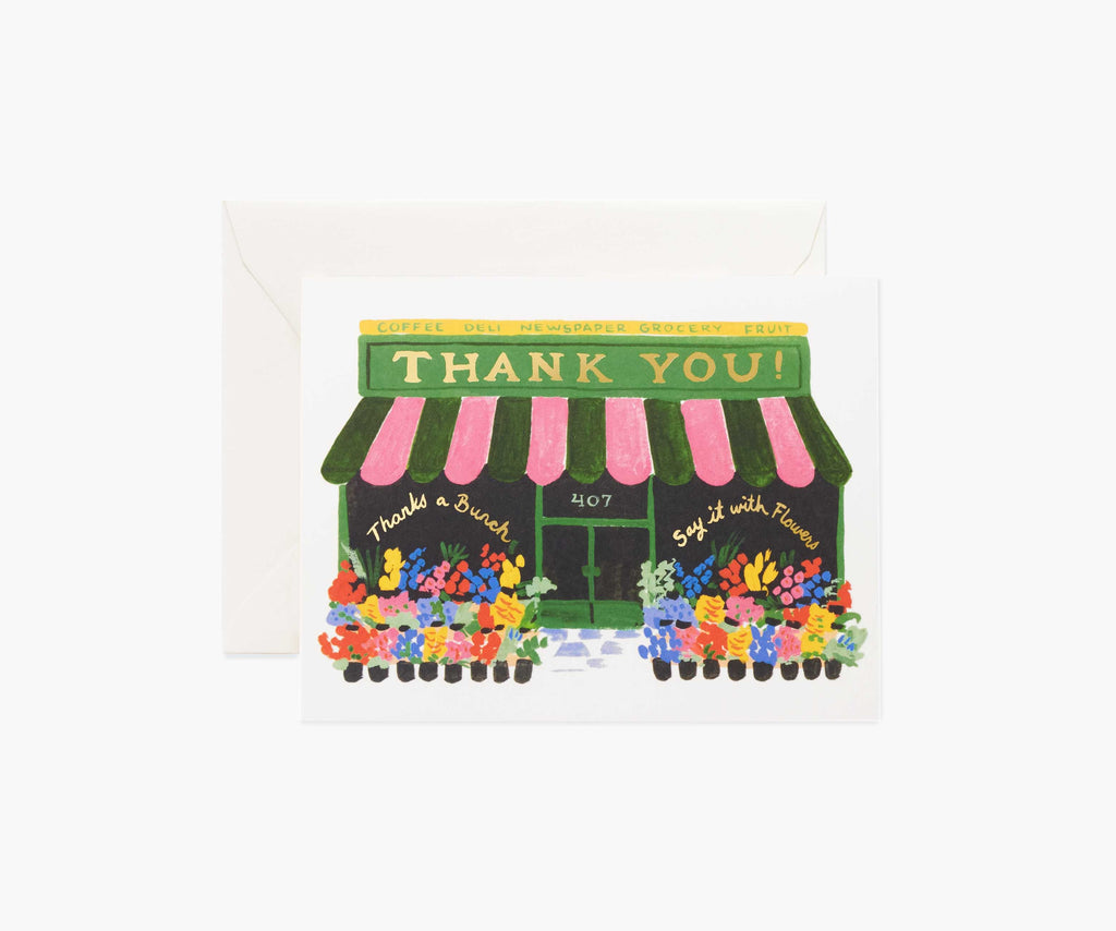 Flower Shop Thank You Cards - Boxed Set