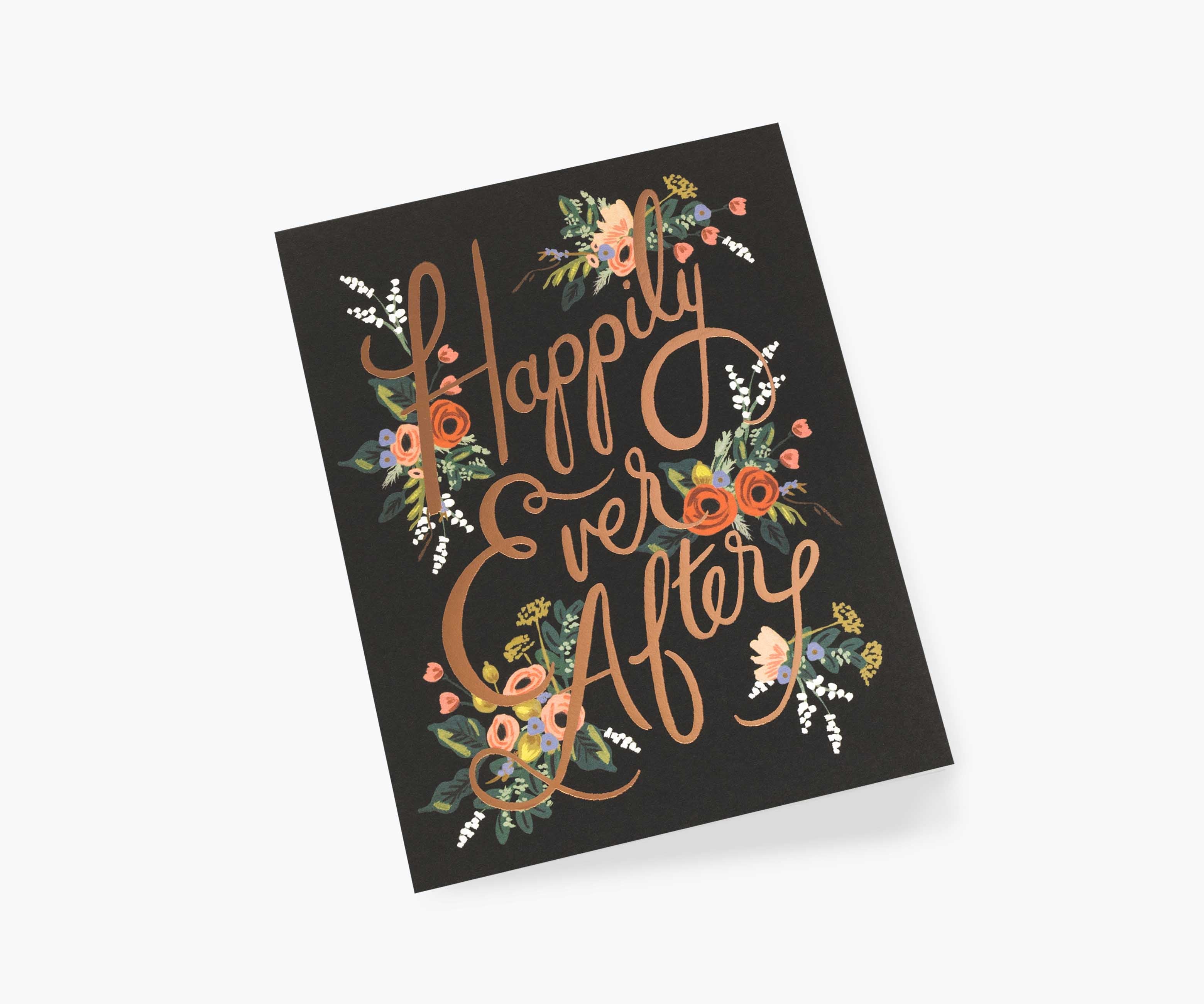 Eternal Happily Ever After Wedding Card - Single Card