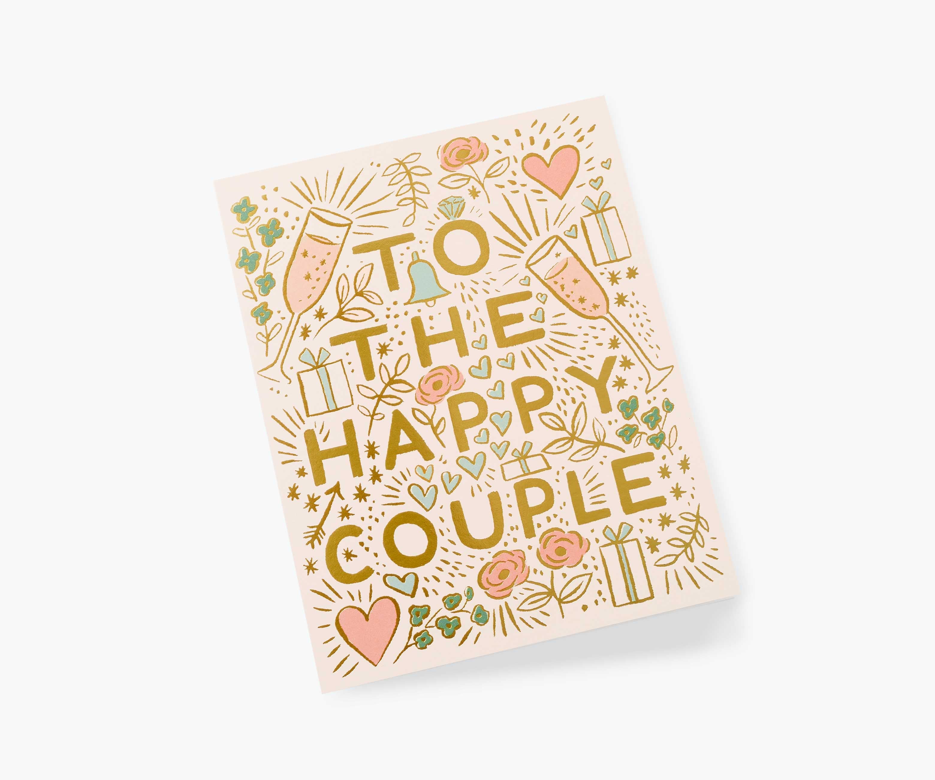 To the Happy Couple Wedding Card - Single Card