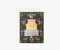 Woodland Wedding Cake Wedding Card - Single Card