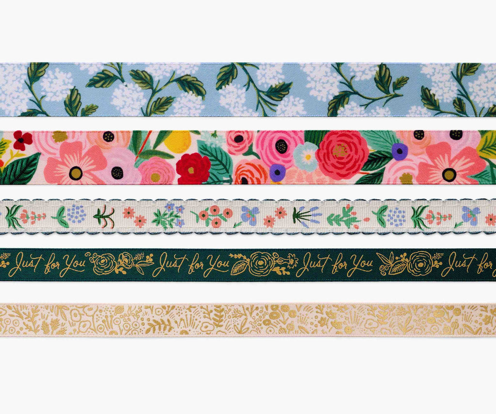 Ribbon Set of 5 - Garden Party