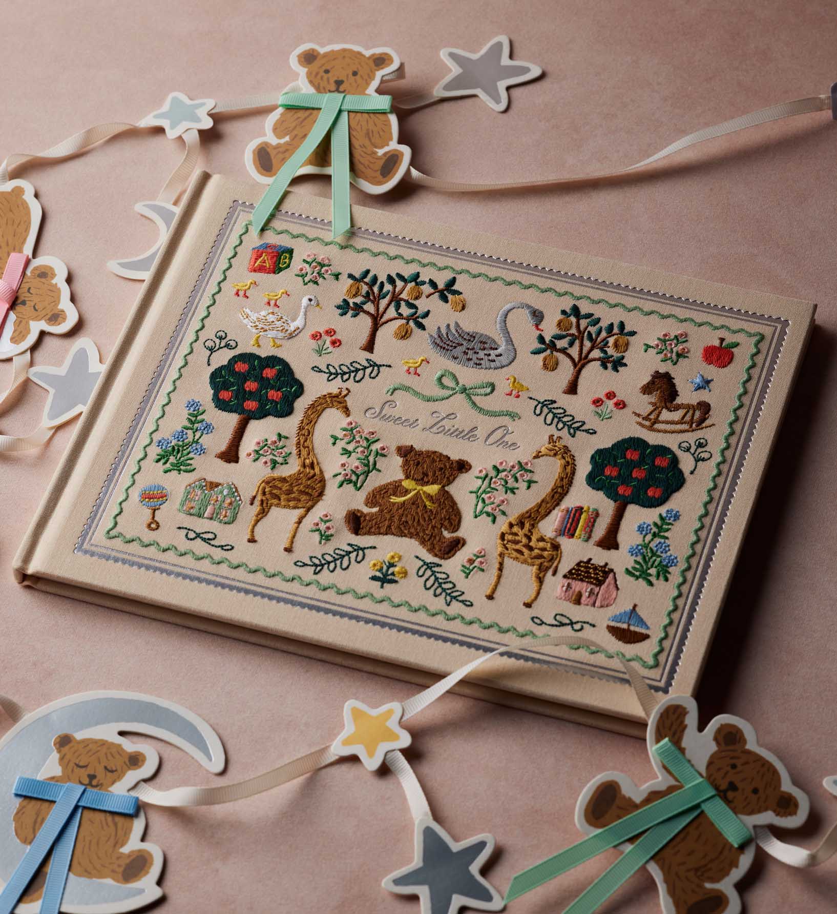 Embroidered Baby Book - Storybook