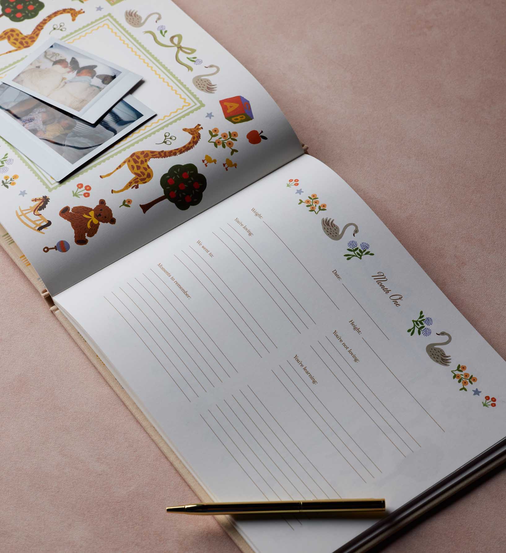 Embroidered Baby Book - Storybook