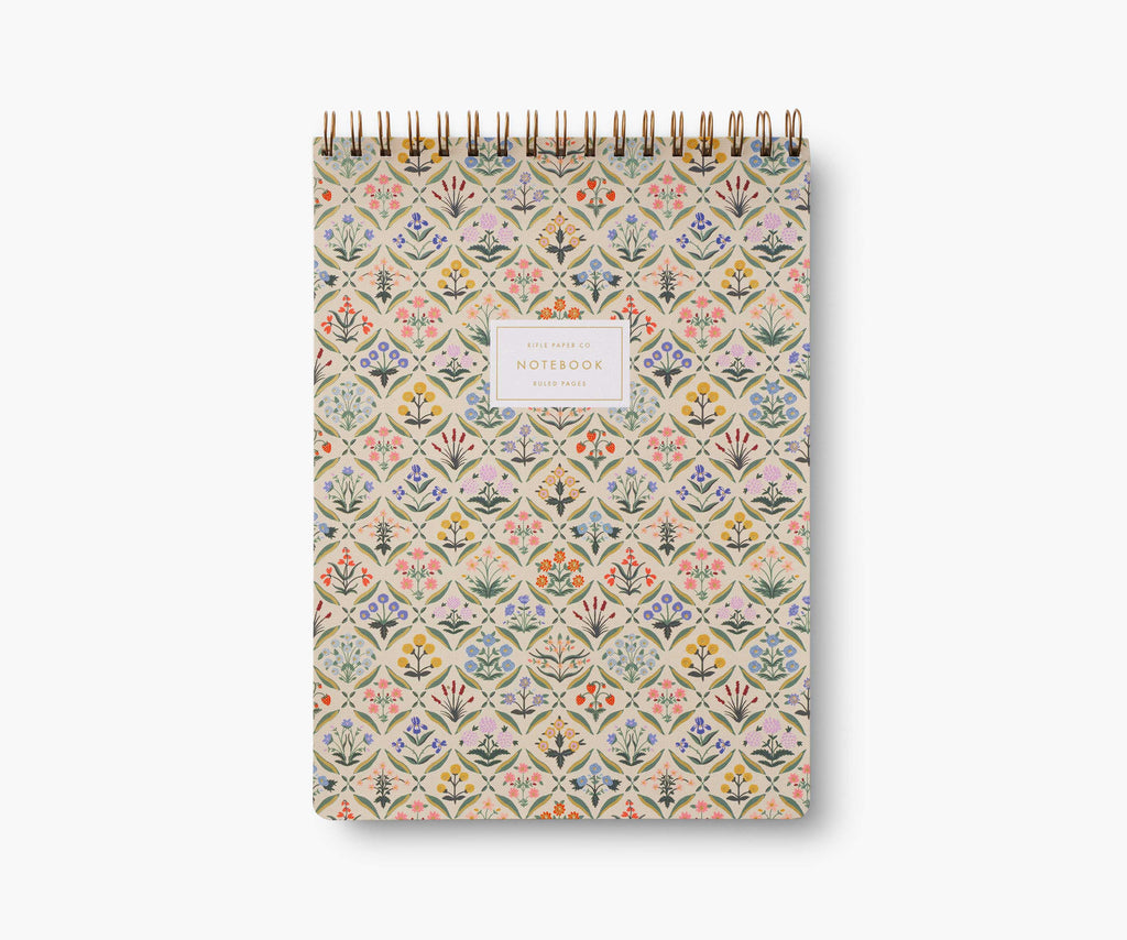 Large Top Spiral Notebook - Estee