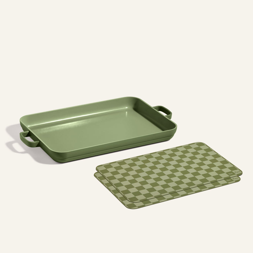 Griddle Pan + Oven Mats