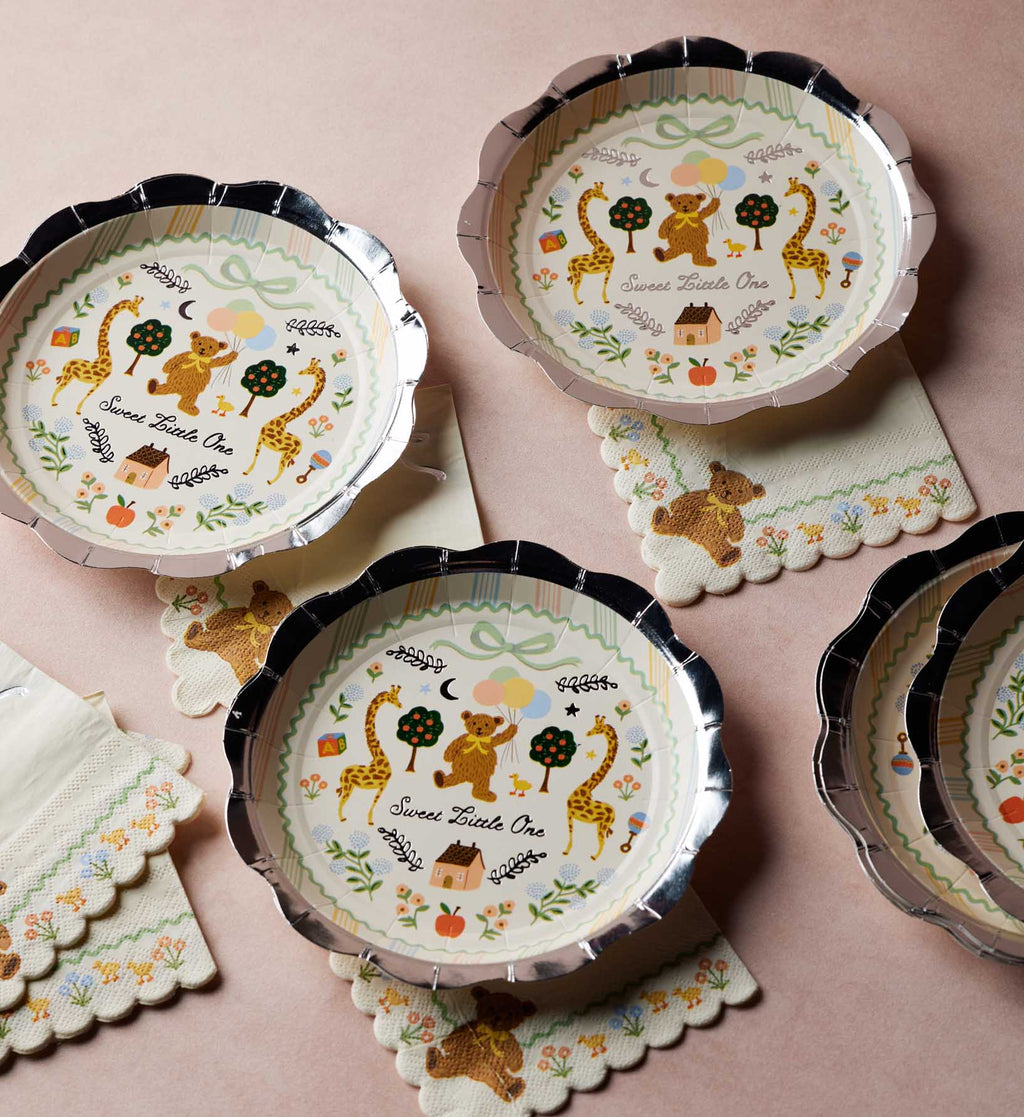 Small Paper Plates - Sweet Little One