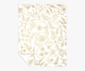 Aviary Peel & Stick Wallpaper Sample - Metallic Gold & Cream
