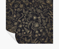 Aviary Peel & Stick Wallpaper - Metallic Gold & Black