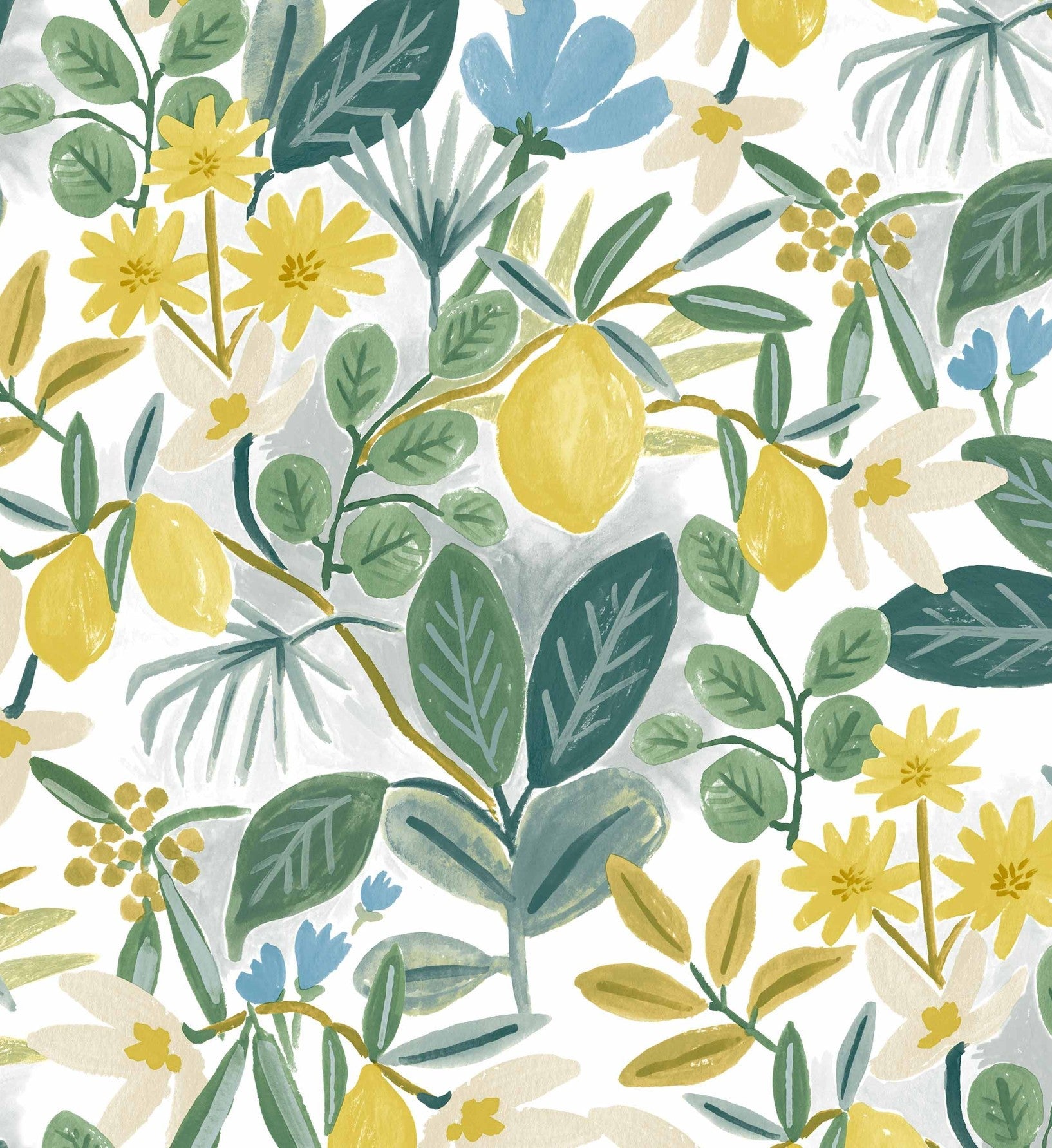Amalfi Peel & Stick Wallpaper - Blue & Green
