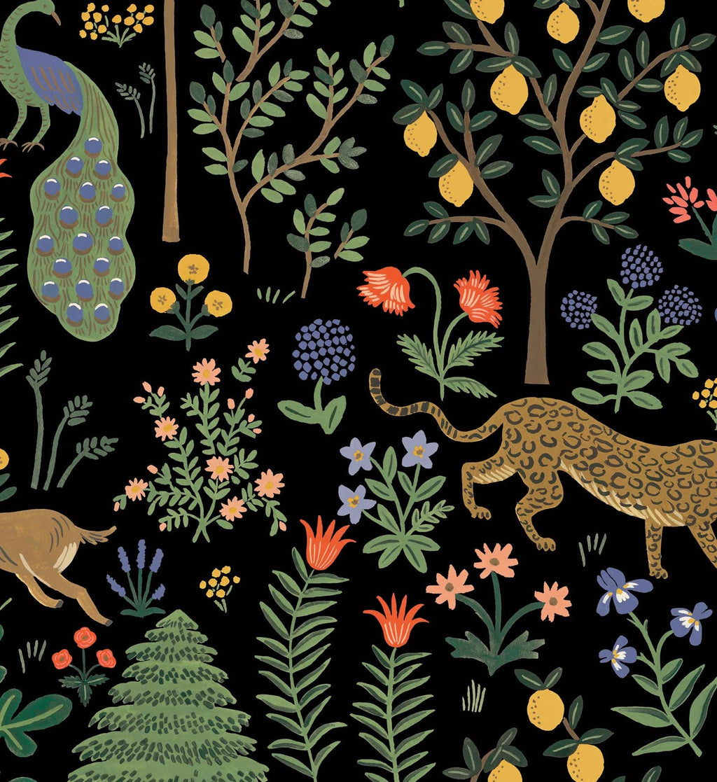 Menagerie Peel & Stick Wallpaper - Black