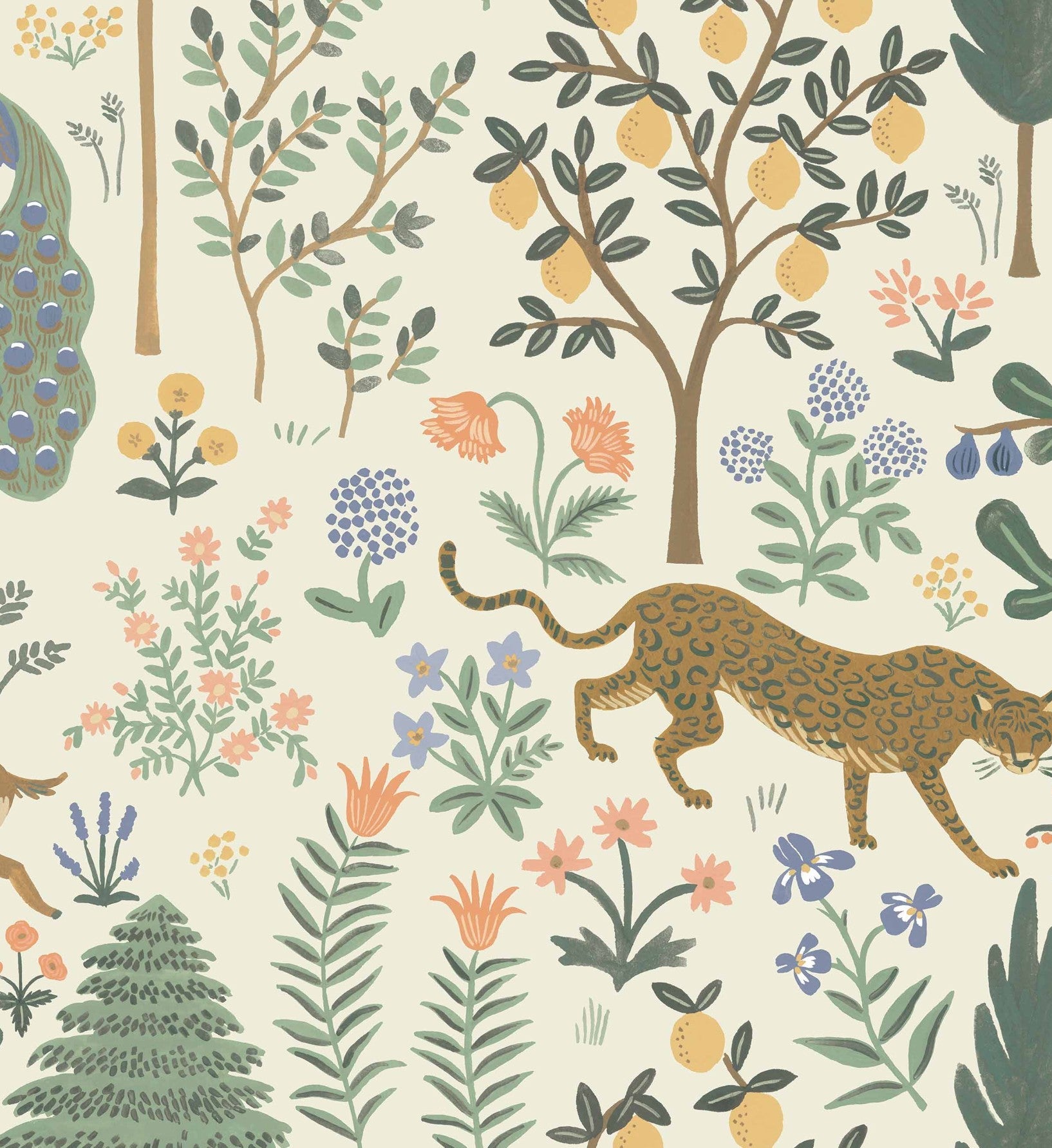 Menagerie Peel & Stick Wallpaper - Cream