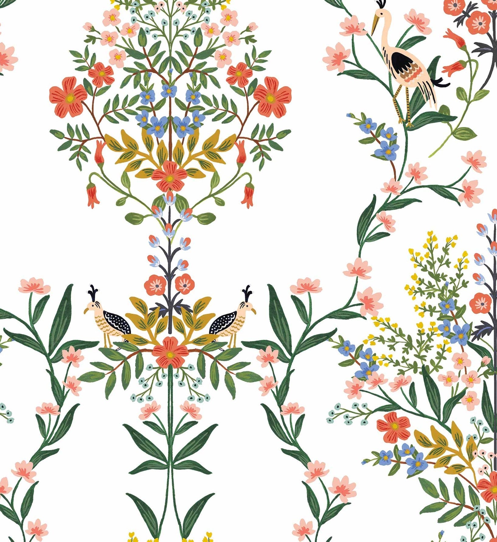 Luxembourg Peel & Stick Wallpaper - White Multi