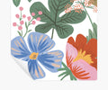Strawberry Fields Peel & Stick Mural - White