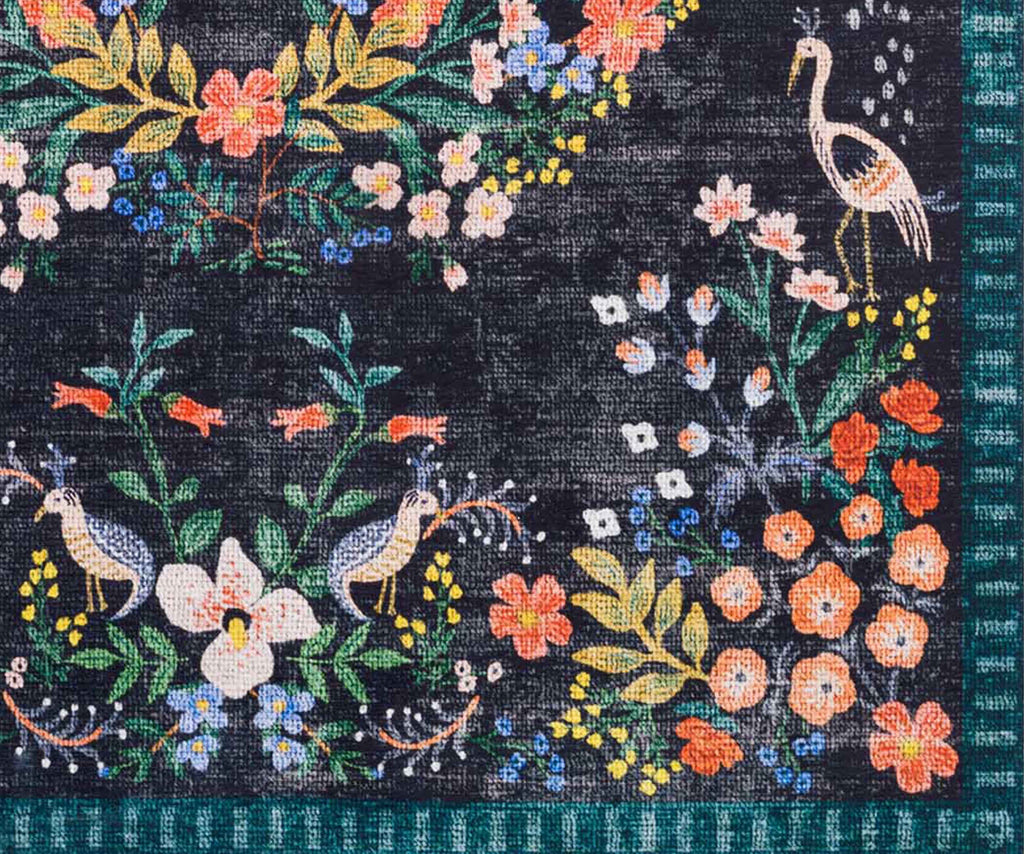 Palais Luxembourg Printed Rug - Navy