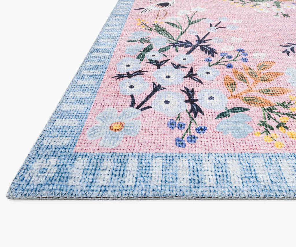 Palais Luxembourg Printed Rug - Rose