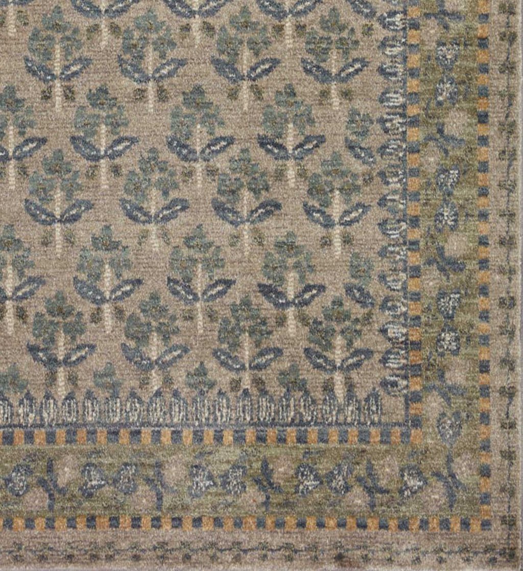 Fiore Forte Power-Loomed Rug - Grey