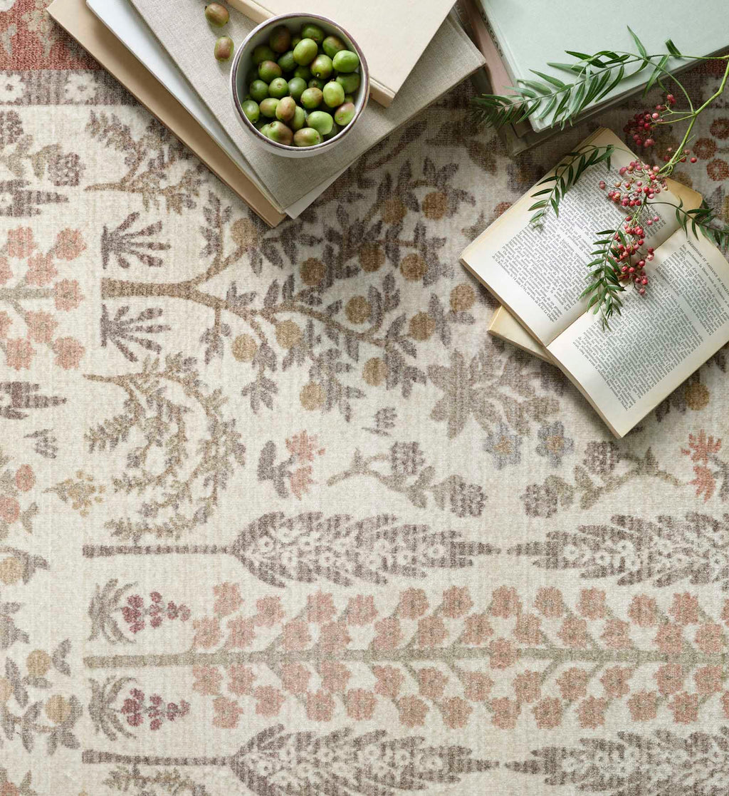 Holland Fenna Power-Loomed Rug - Rust