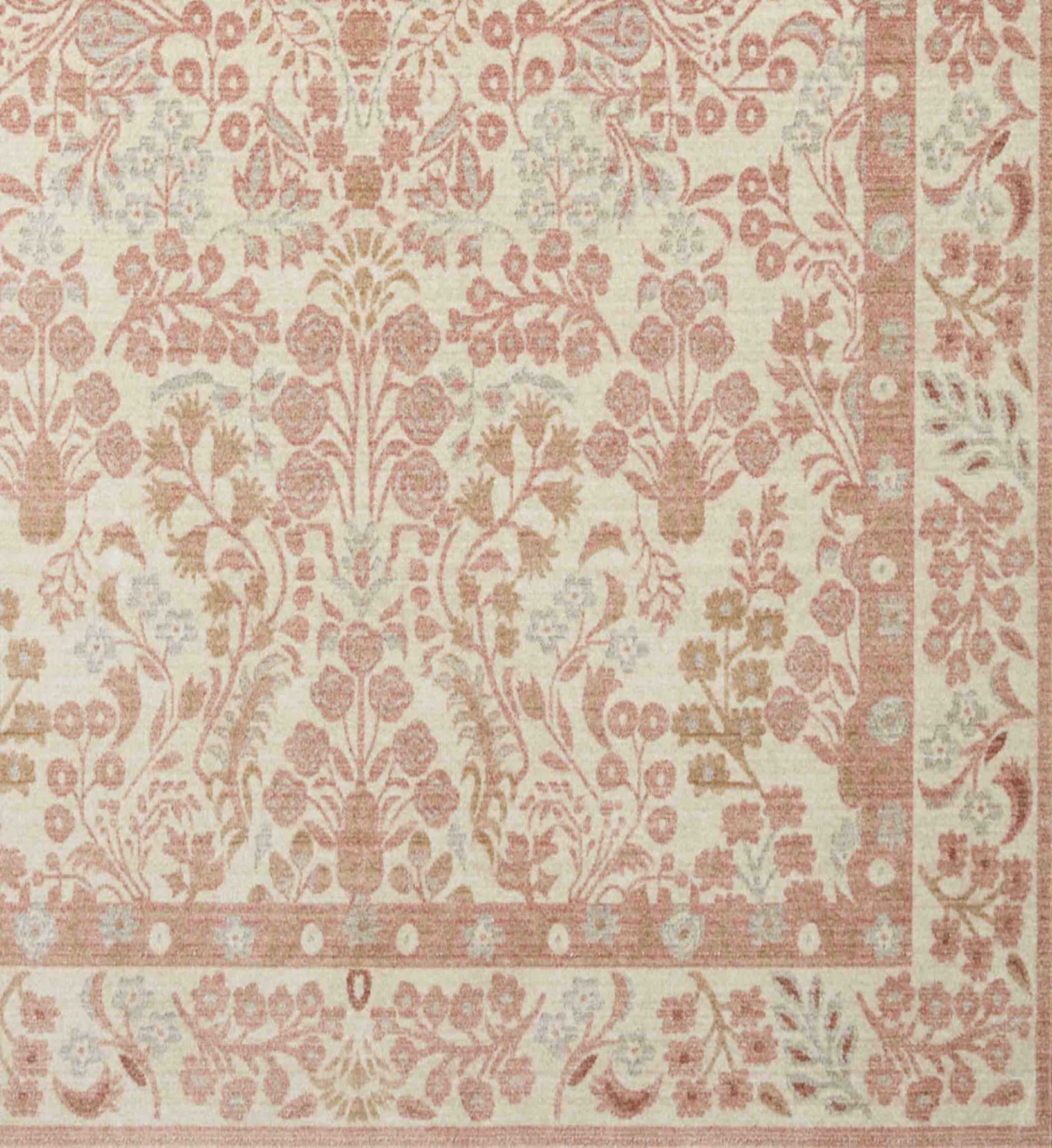 Holland Lotte Power-Loomed Rug - Blush