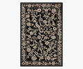 Arboretum Aviary Wool-Hooked Rug - Black