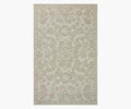 Arboretum Rose Garden Wool-Hooked Rug - Ivory