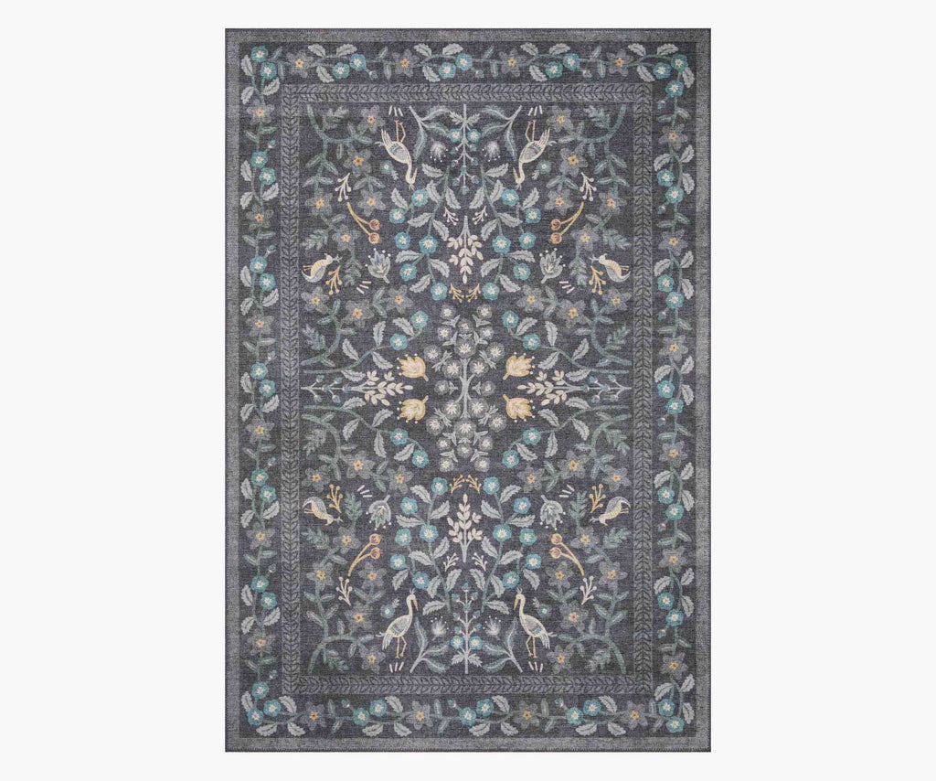 Maison Nightingale Power Loomed Rug - Black