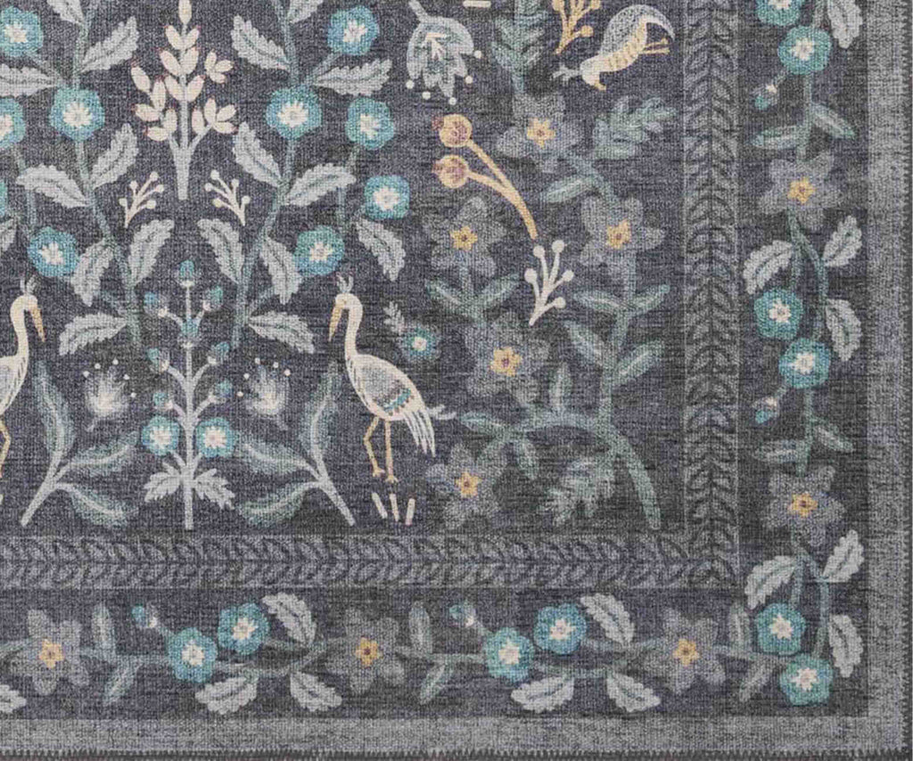 Maison Nightingale Power Loomed Rug - Black