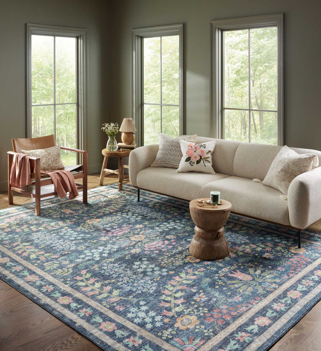 Maison Frances Power Loomed Rug - Blue Multi