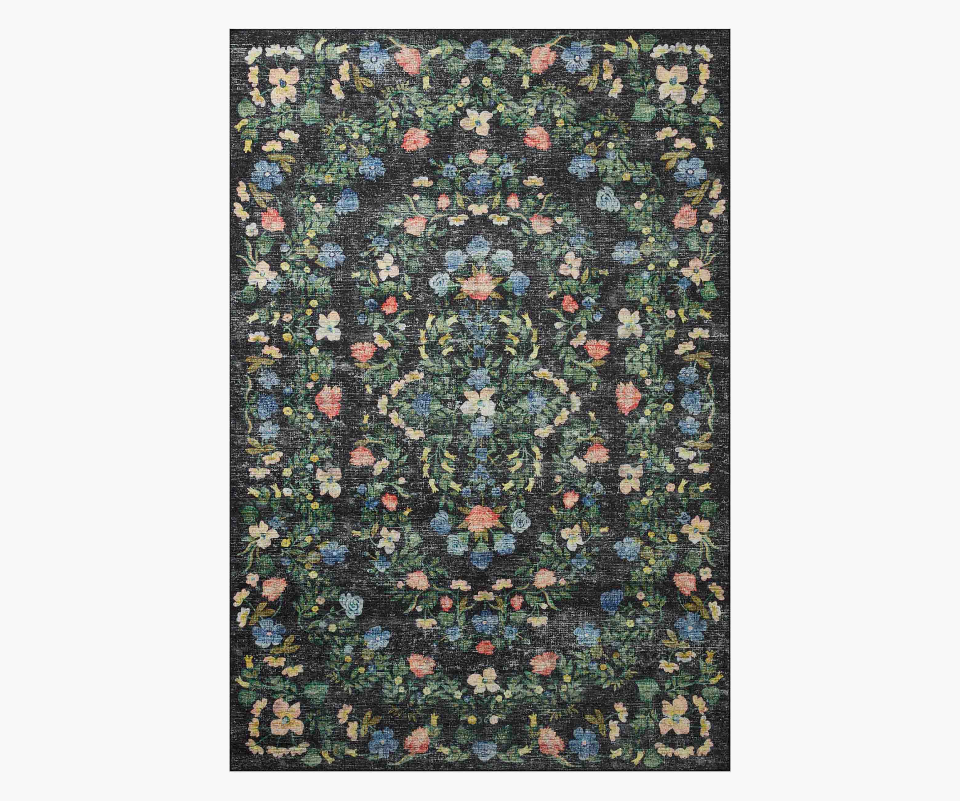 Palais Windsor Printed Rug - Black