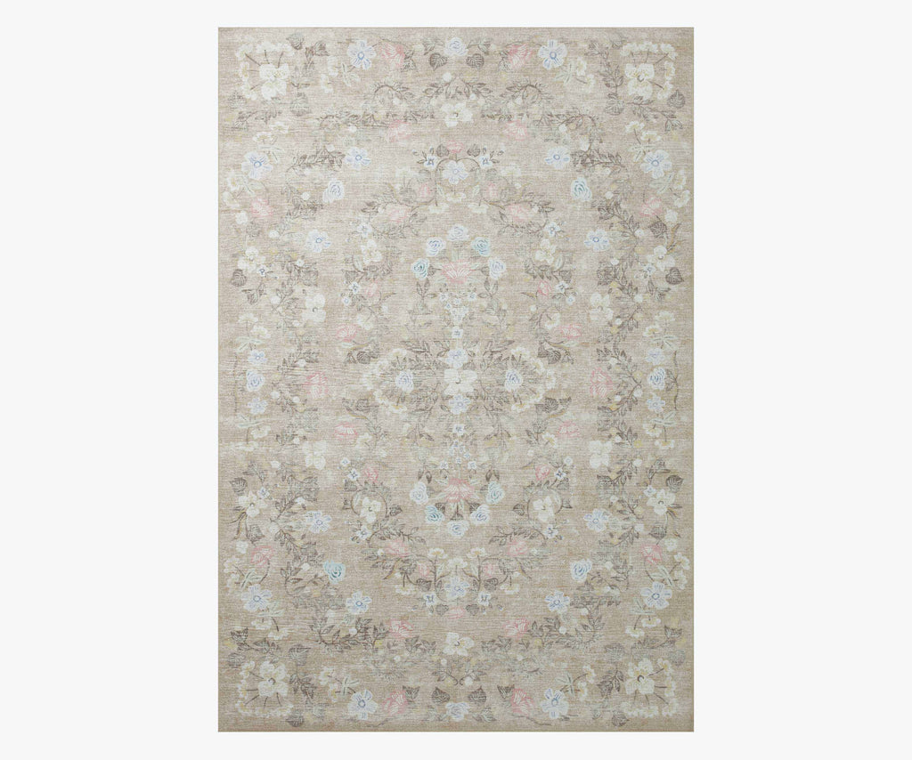 Palais Windsor Printed Rug - Khaki