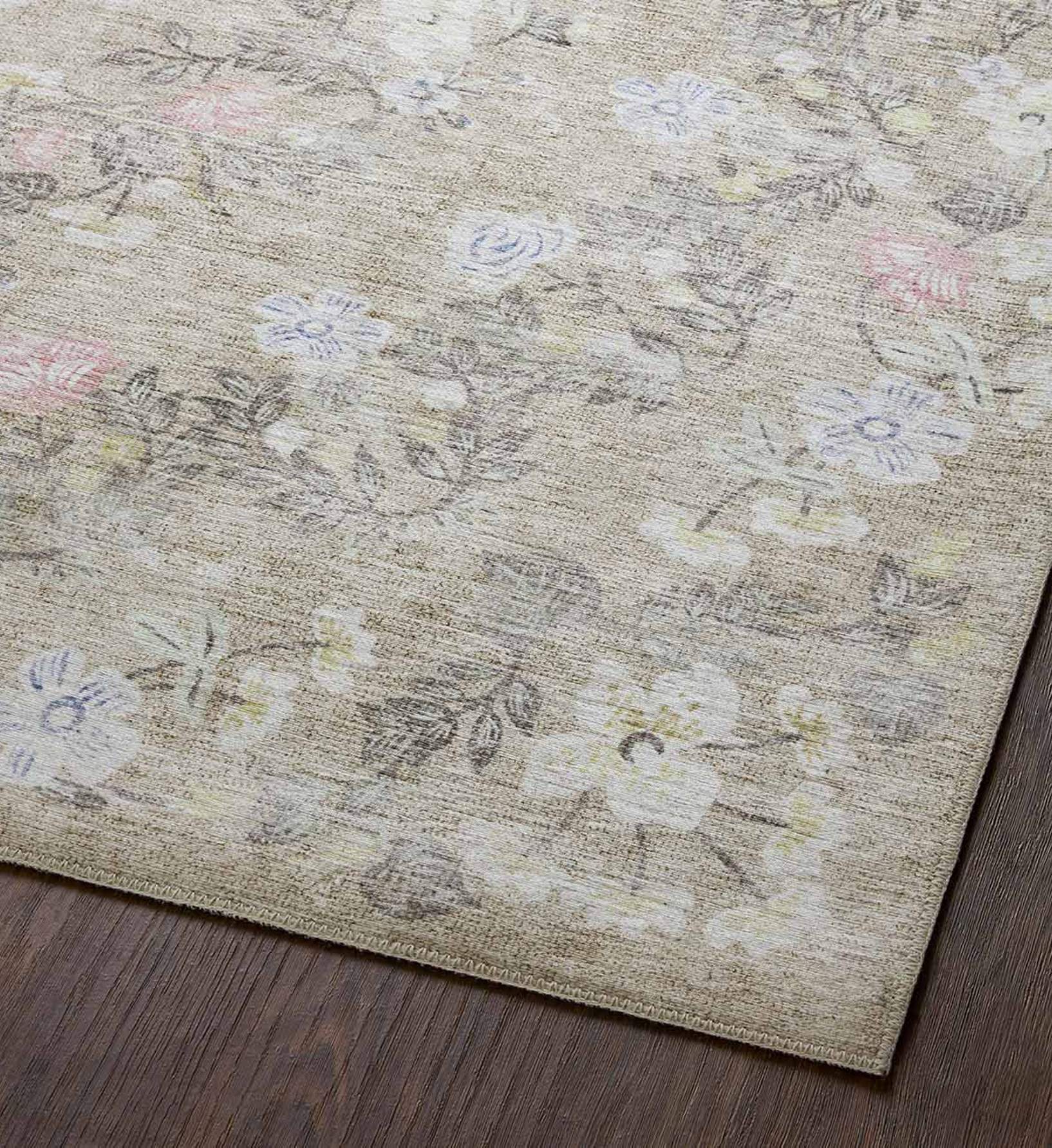 Palais Windsor Printed Rug - Khaki