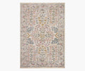 Provence Fleur Power-Loomed Rug - Ivory