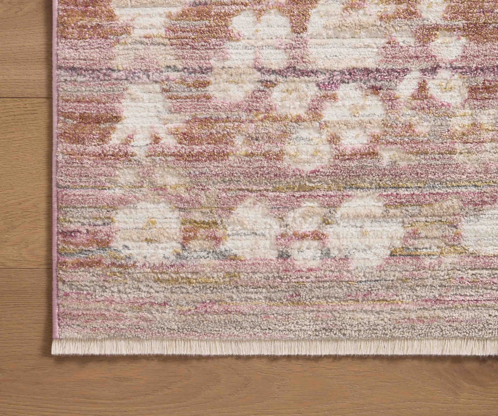 Provence Avignon Power-Loomed Rug - Rose