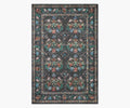 Courtyard Seville Printed Rug - Charcoal