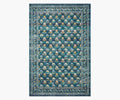 Courtyard Hadley Printed Rug - Emerald