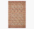 Courtyard Hadley Printed Rug - Terracotta