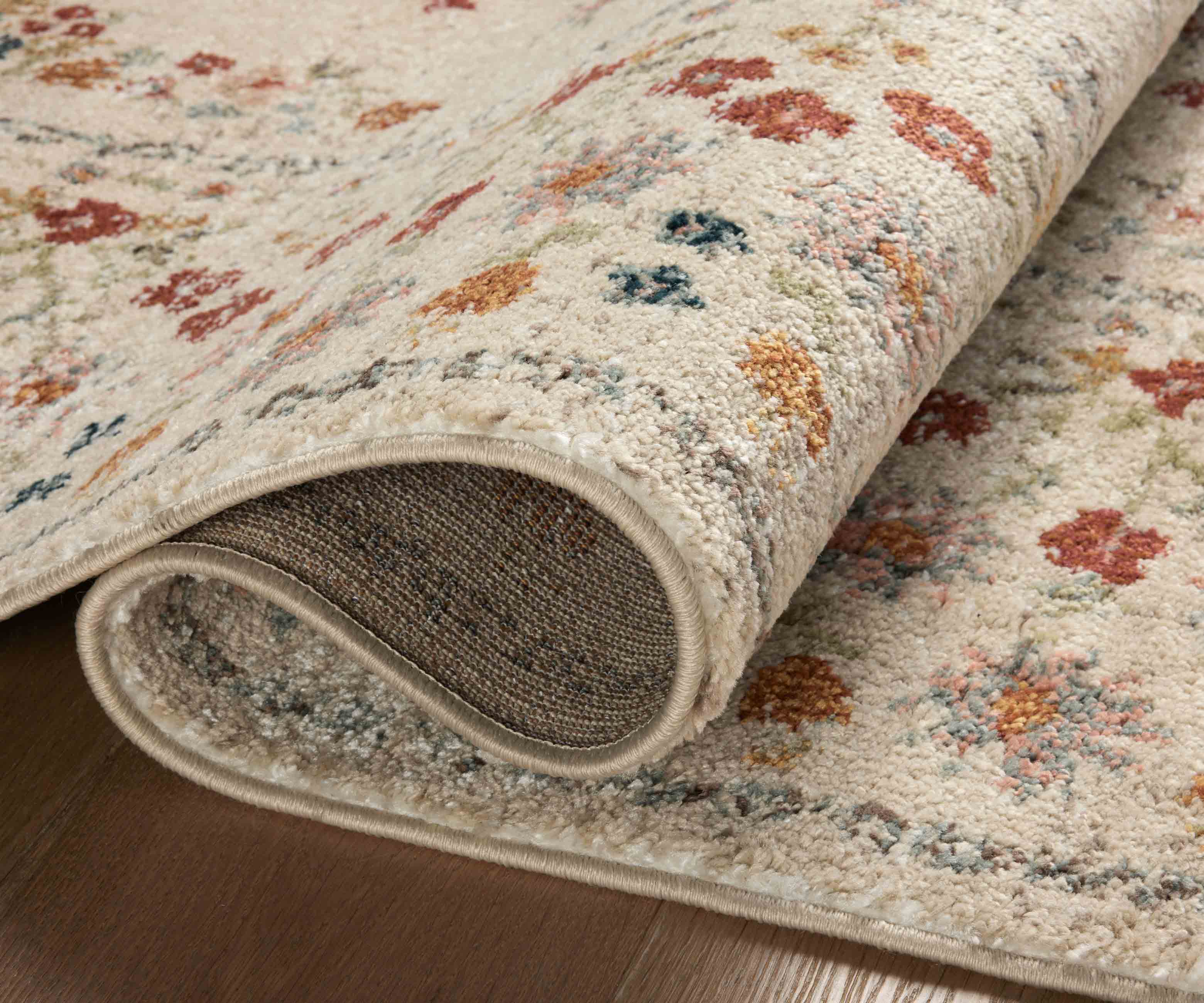 Laurel Eleanor Power Loomed Rug - Linen
