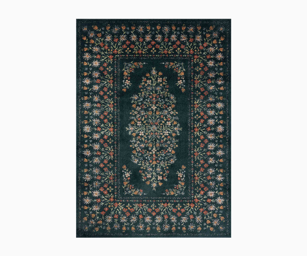 Laurel Eleanor Power Loomed Rug - Navy