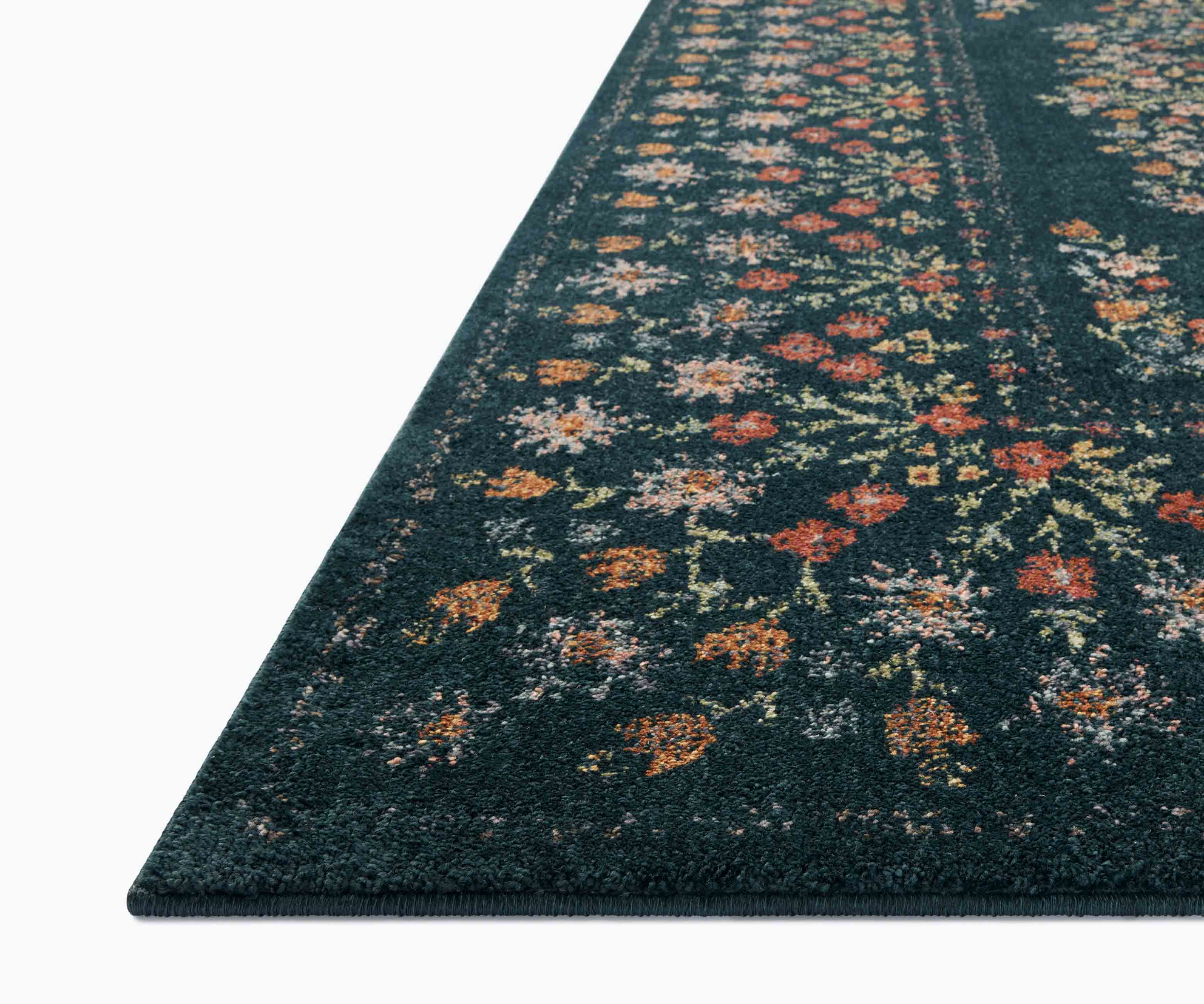 Laurel Eleanor Power Loomed Rug - Navy