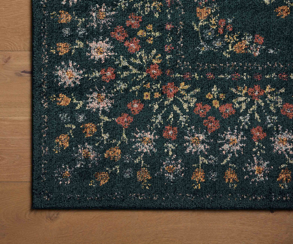Laurel Eleanor Power Loomed Rug - Navy
