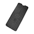 Non-Slip Shower Mat with Suction Cups & Massage Rings - Quick Drain Bath Mat for Shower, Bathtub, Hotel & Bathroom - Round Hole Design Anti-Slip Rug