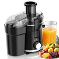 Centrifugal Juicer Machine 500W Wide 3¡± Feed Chute for Whole Fruits & Vegetables - Dual Speed, High Juice Yield, Stainless Steel, Dishwasher Safe Detachable Parts, Easy Clean Juicer for Healthy Living