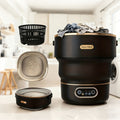 Portable Washing Machine Foldable Mini Washer Large Capacity for Underwear Socks Baby Clothes Apartment Dorm Travel Camping