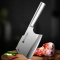 Bone Cutting Cleaver Knife Stainless Steel Heavy-Duty Butcher Meat Cleaver Thickened Blade for Kitchen Restaurant Chopping Bones Meat Fish Chef Knife Gift for Men