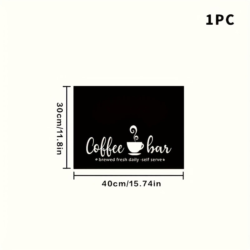 Coffee Machine Mat Absorbent Dish Drying Mat Bohemian Coffee Bar Mat for Kitchen Countertop Coffee Station Accessories Placemat Decor