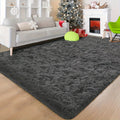 Shaggy Area Rug Soft Plush Fuzzy Carpet Non-Slip Tie-Dye Design for Bedroom Living Room Nursery Dorm ¡ª Pet Friendly Machine Washable Multiple Sizes & Colors