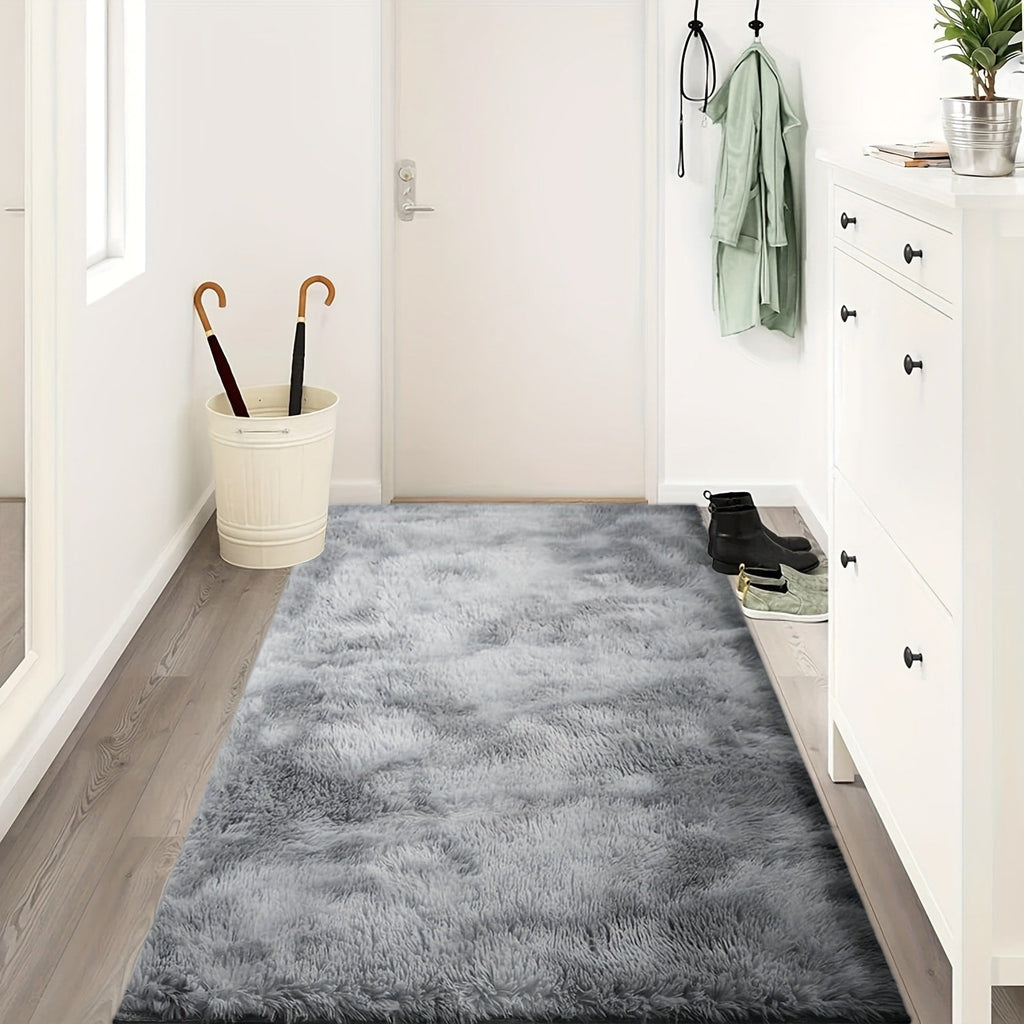 Shaggy Area Rug Soft Plush Fuzzy Carpet Non-Slip Tie-Dye Design for Bedroom Living Room Nursery Dorm ¡ª Pet Friendly Machine Washable Multiple Sizes & Colors